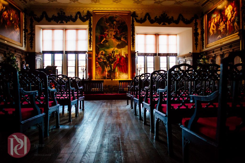 Burghley House Wedding at Christmas